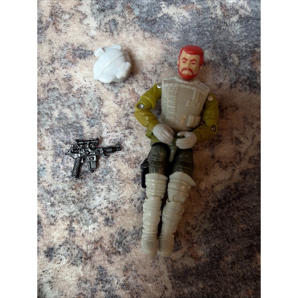 Vintage GI Joe Long Range Figure 100% Complete 1989 Thunderclap Driver